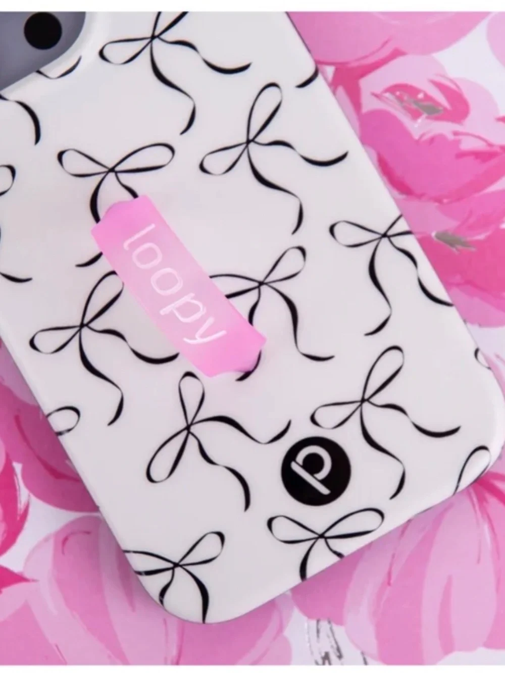 Loopy Black Bows iPhone 16 Pro Max Case + New Purple Boo Crew Halloween Loop